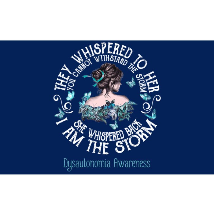 Dysautonomia Awareness I Am The Storm Bumper Sticker