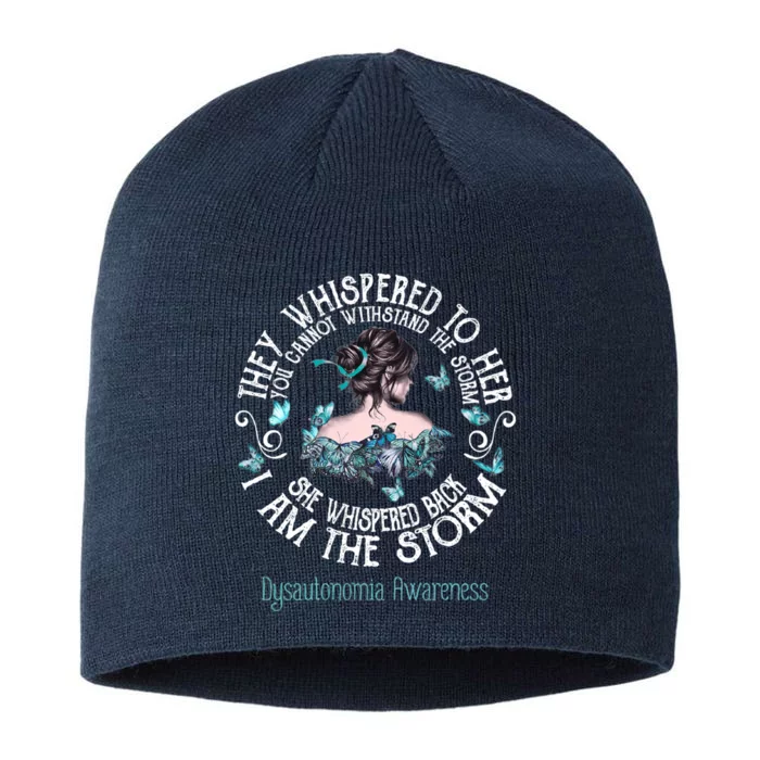 Dysautonomia Awareness I Am The Storm 8 1/2in Sustainable Knit Beanie