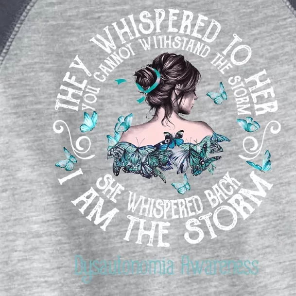 Dysautonomia Awareness I Am The Storm Toddler Fine Jersey T-Shirt