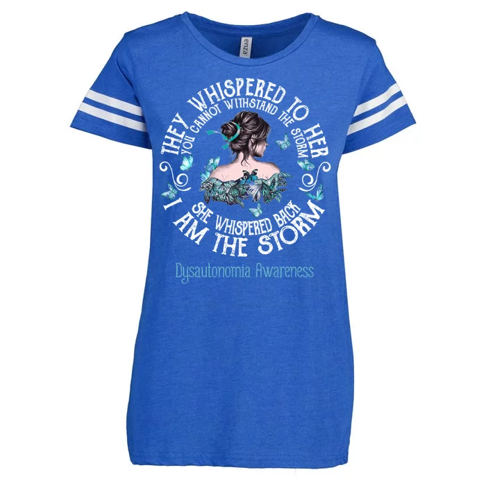 Dysautonomia Awareness I Am The Storm Enza Ladies Jersey Football T-Shirt