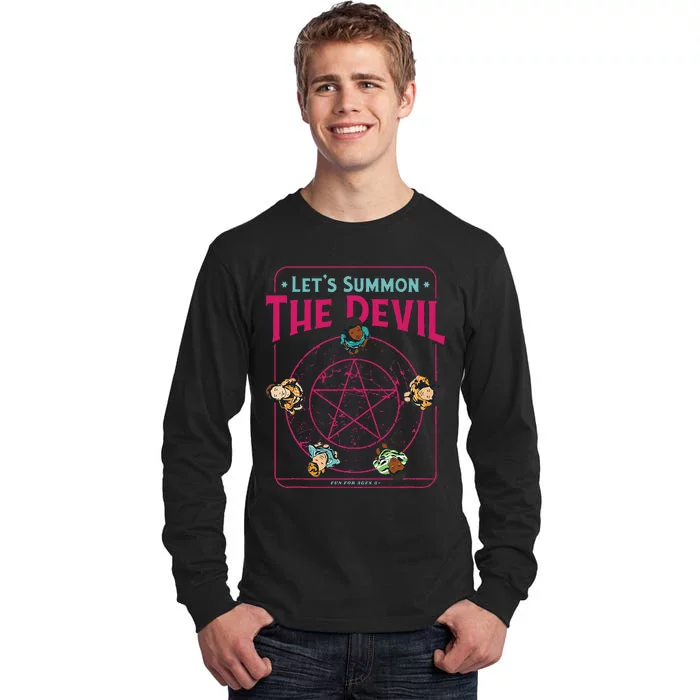 Do You Wanna Play A Game Witchcraft Halloween LetS Summon Tall Long Sleeve T-Shirt