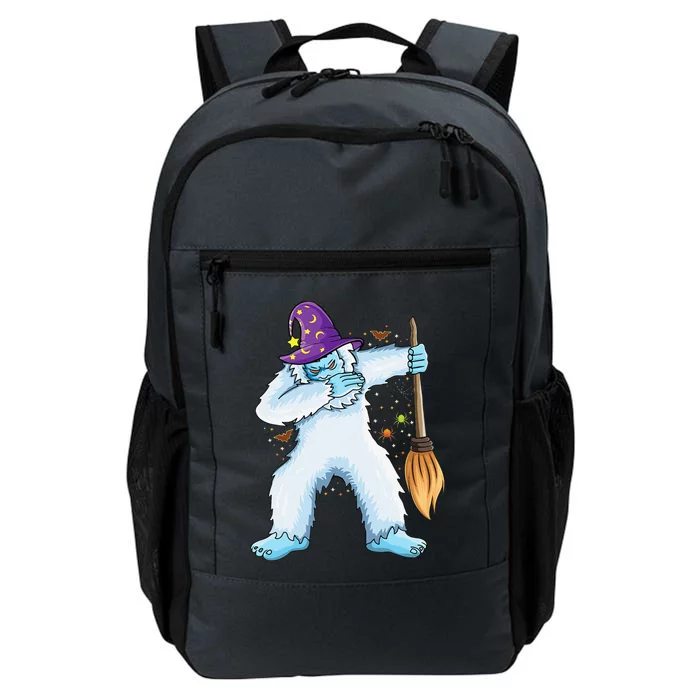 Dabbing Yeti Witch Hat Halloween Animal Lovers Halloween Daily Commute Backpack