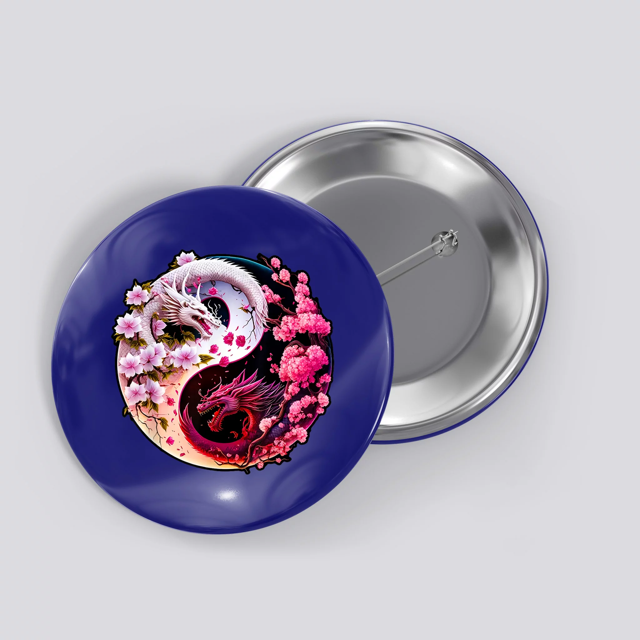 Dragon Yin Yang Chinese New Year 2024 Year Of The Dragon Button   Dyy6771322 Dragon Yin Yang Chinese New Year 2024 Year Of The Dragon  Blue Btn Garment.webp