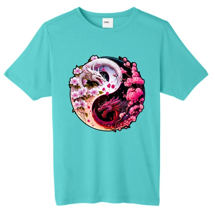 Dragon Yin Yang Chinese New Year 2024 Year Of The Dragon ChromaSoft Performance T-Shirt