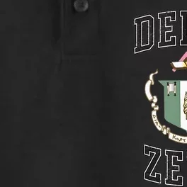 Delta Zeta Coat Of Arms Greek Dry Zone Grid Performance Polo