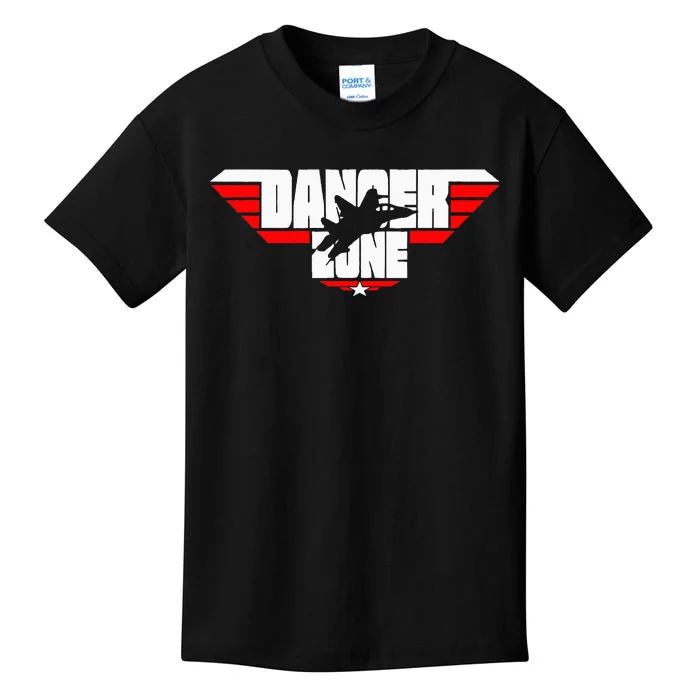 Danger Zone Kids T-Shirt