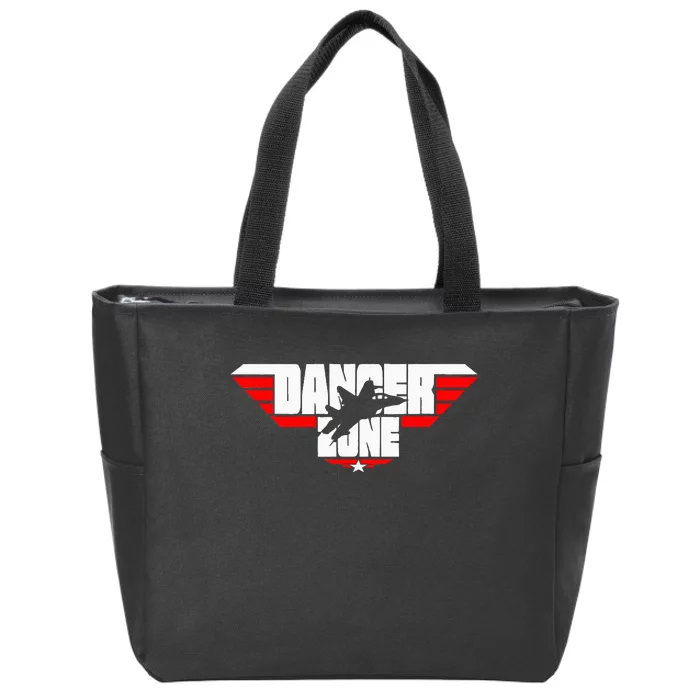 Danger Zone Zip Tote Bag