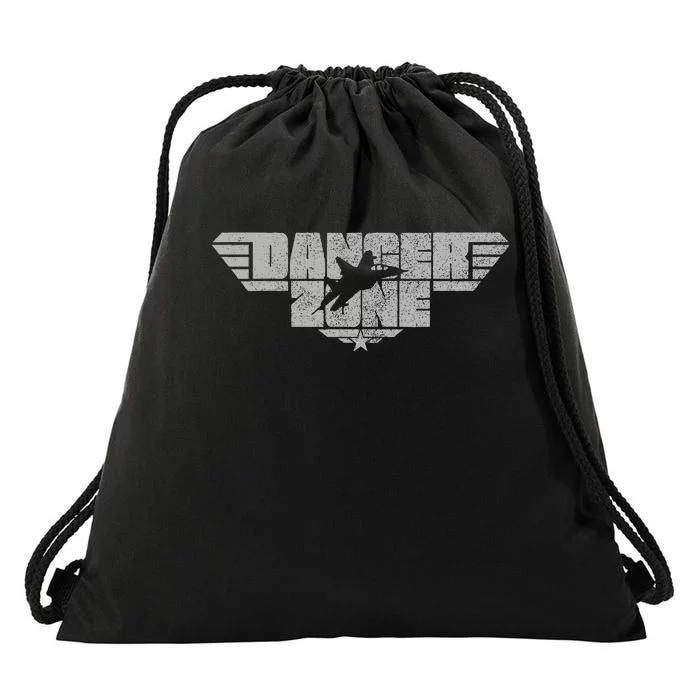 Danger Zone Drawstring Bag