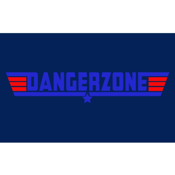 Danger Zone Funny Design For Men & Women Vintage Bumper Sticker