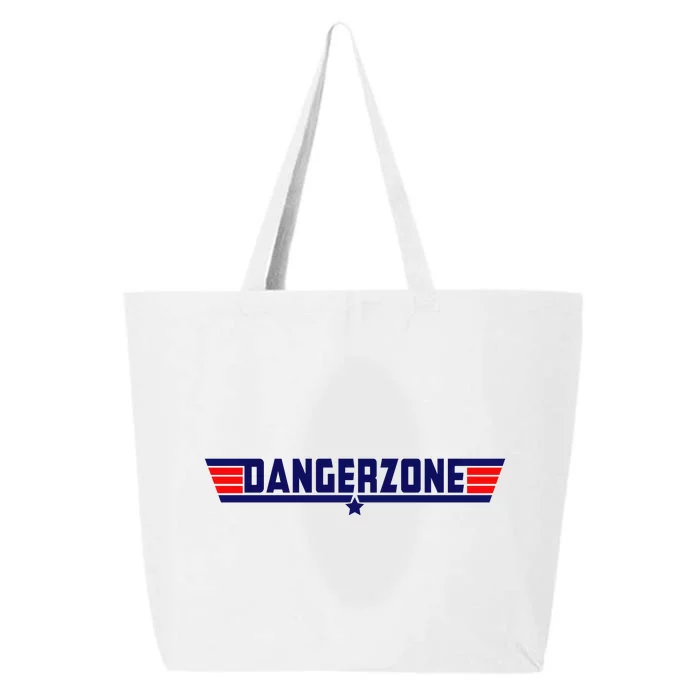 Danger Zone Funny Design For Men & Women Vintage 25L Jumbo Tote