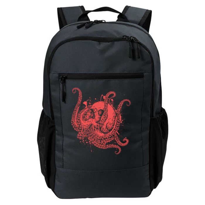 Deadly Zombie Octopus Skull Daily Commute Backpack