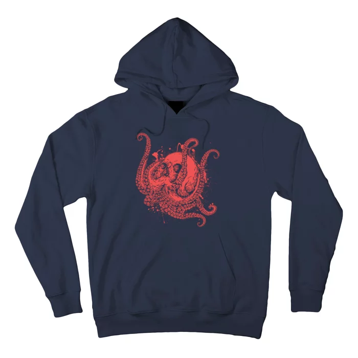 Deadly Zombie Octopus Skull Hoodie