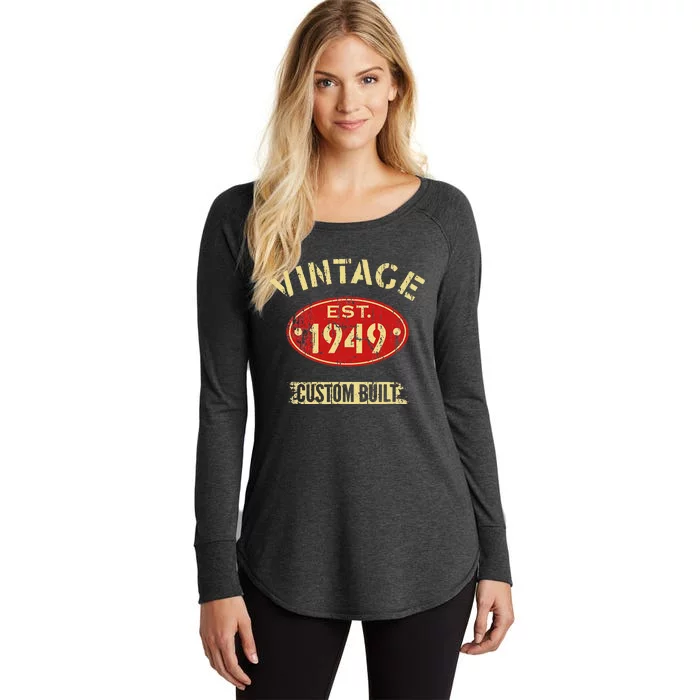 Est. 1984 80S Style Slasher Horror Movie Birth Year Women's Perfect Tri Tunic Long Sleeve Shirt