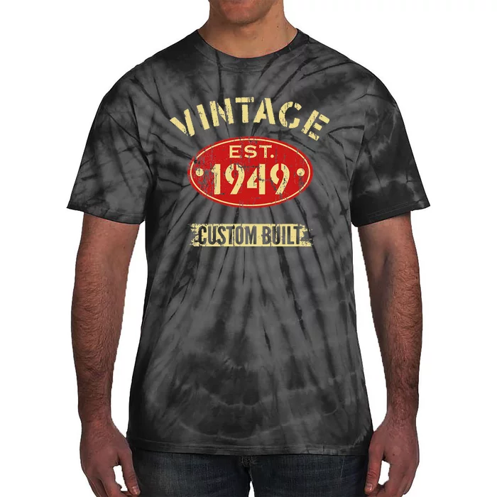 Est. 1984 80S Style Slasher Horror Movie Birth Year Tie-Dye T-Shirt