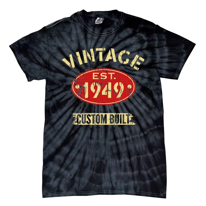 Est. 1984 80S Style Slasher Horror Movie Birth Year Tie-Dye T-Shirt