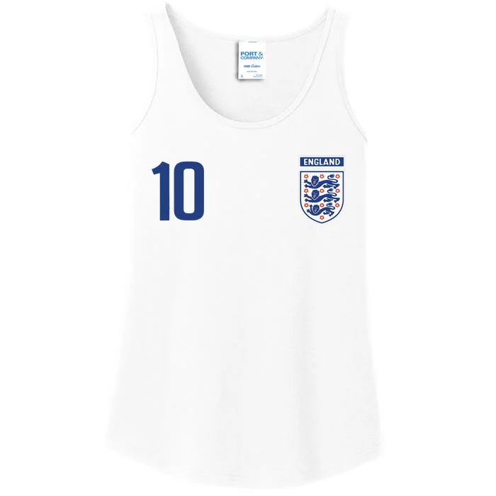 England 10 English 2024 Ladies Essential Tank