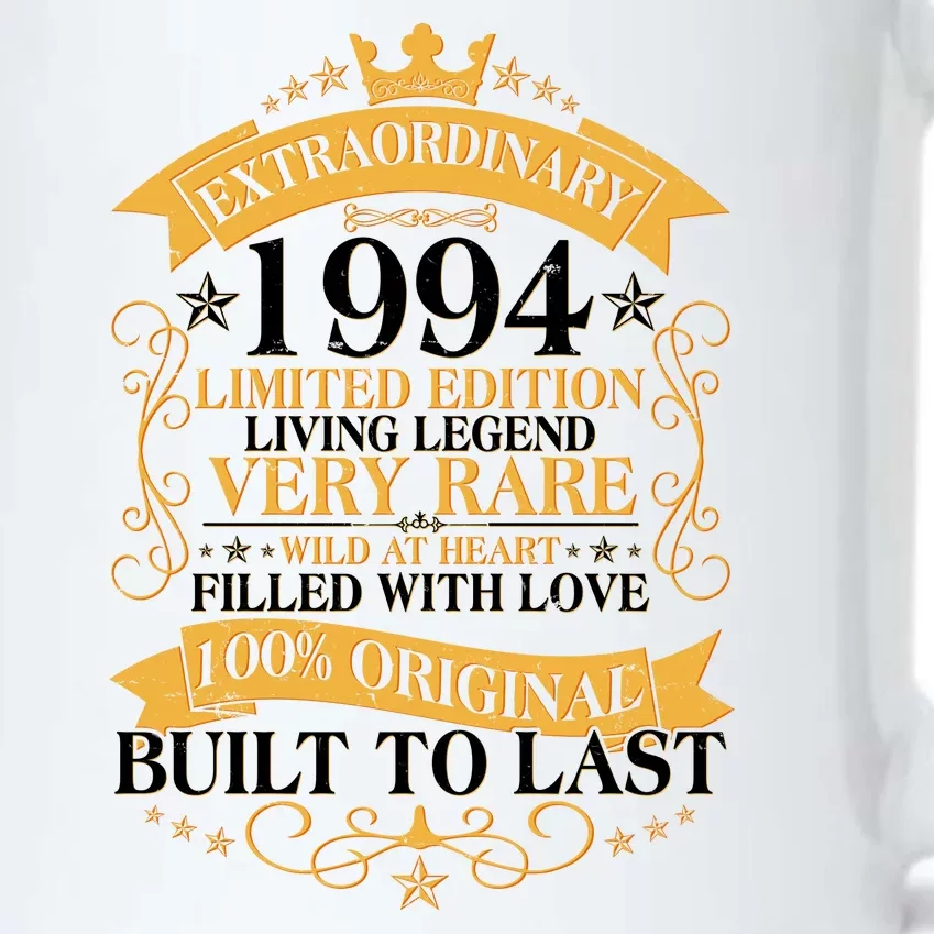 Extraordinary 1994 Limited Edition Built To Last 30th Birthday Black Color Changing Mug