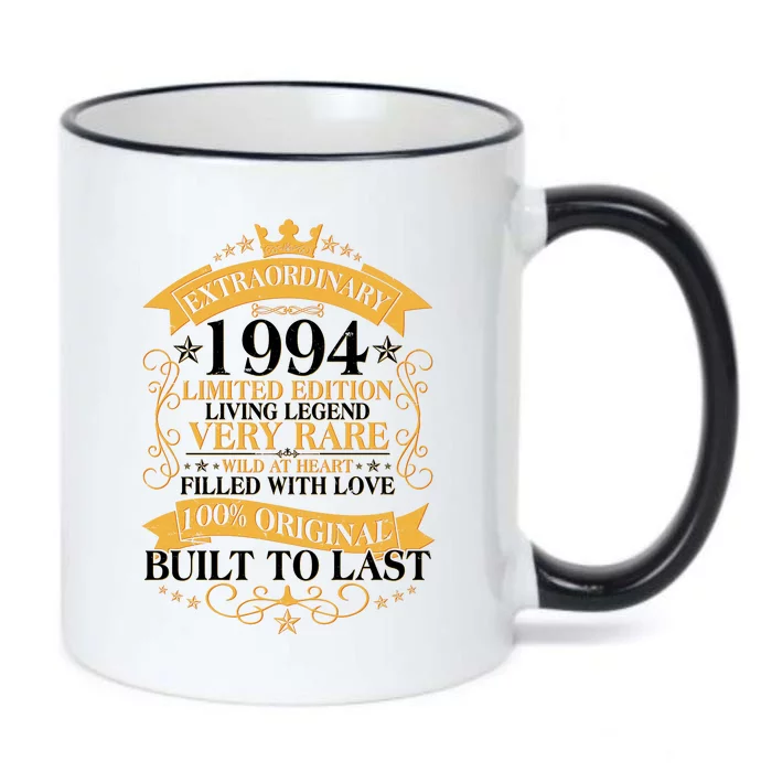 Extraordinary 1994 Limited Edition Built To Last 30th Birthday Black Color Changing Mug