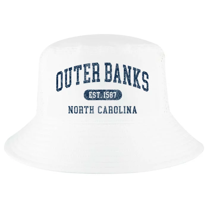 Est 1587 Obx North Carolina Nc Cool Comfort Performance Bucket Hat