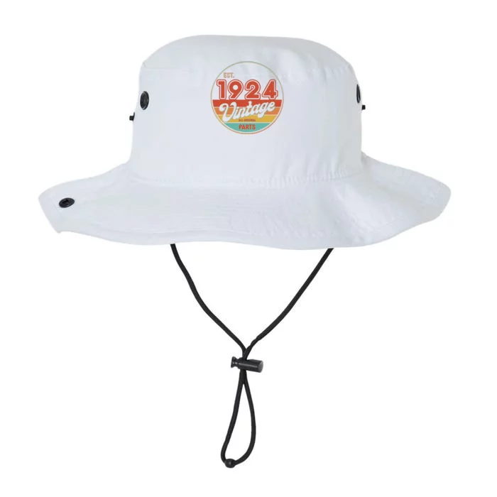 Est 1924 Vintage All Original Parts 100th Birthday Emblem Legacy Cool Fit Booney Bucket Hat