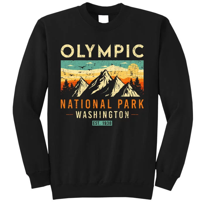 Est 1938 Washington Retro National Park Sweatshirt