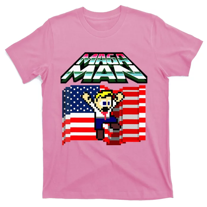 Election 2024 American Flag Maga Man T-Shirt