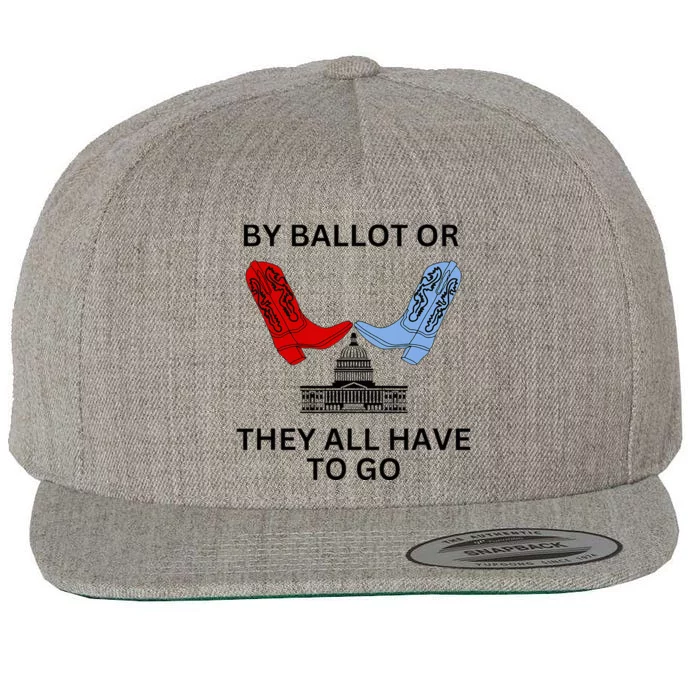 Election 2024 Wool Snapback Cap