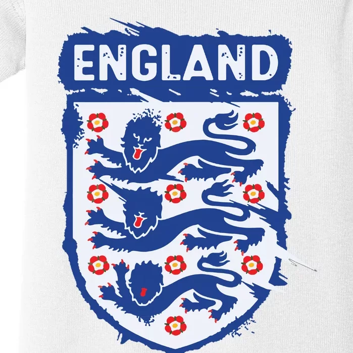 England 2024 English 2024 England Fan Baby Bodysuit