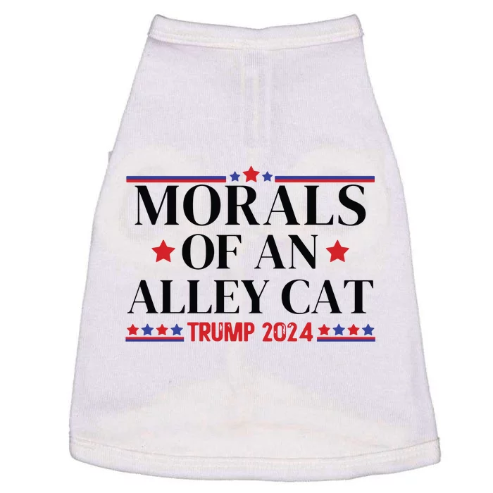 Election 2024 Morals Of An Alley Cat Political Debate Take America Back Maga Doggie Tank