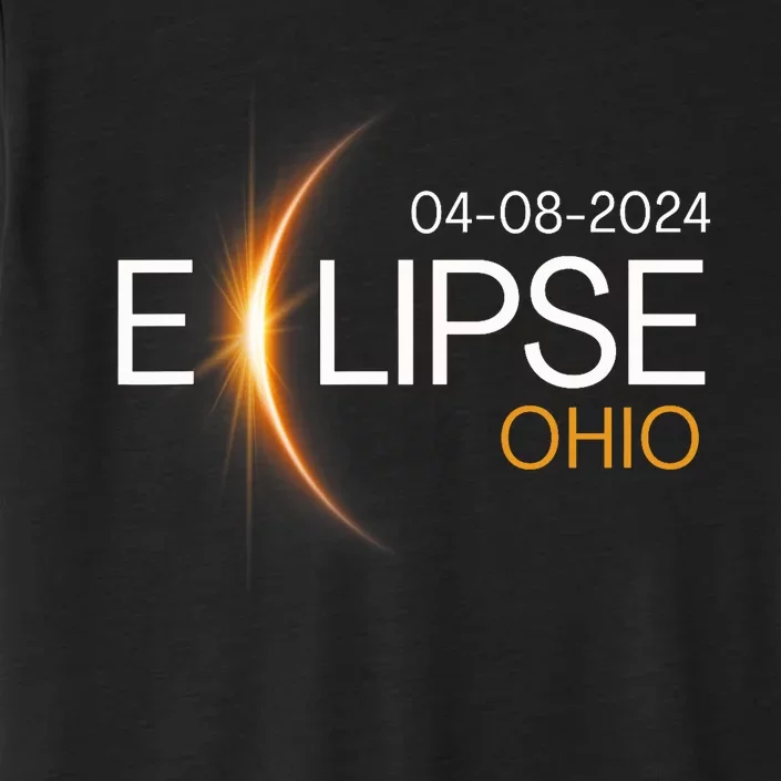 Eclipse 2024 Ohio Solar Totality Eclipse Ohio Solar 2024 ChromaSoft Performance T-Shirt