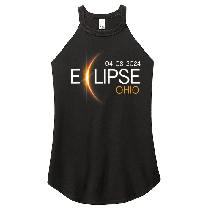 Eclipse 2024 Ohio Solar Totality Eclipse Ohio Solar 2024 Women’s Perfect Tri Rocker Tank