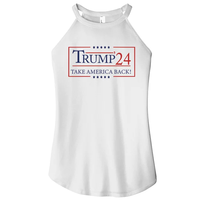 Election 2024 Trump Take America Back Women’s Perfect Tri Rocker Tank