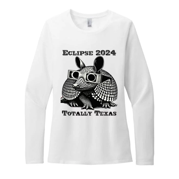 Eclipse 2024 Totally Texas Womens CVC Long Sleeve Shirt