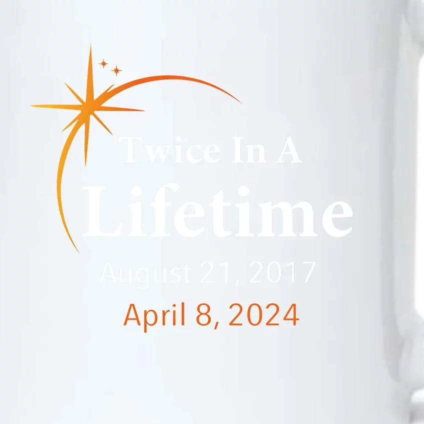 Eclipse 2024 Twice In A Lifetime Solar Eclipse Black Color Changing Mug