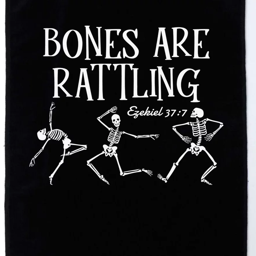 Ezekiel 37 Bones Come To Life Live Again Rattling Christian Platinum Collection Golf Towel