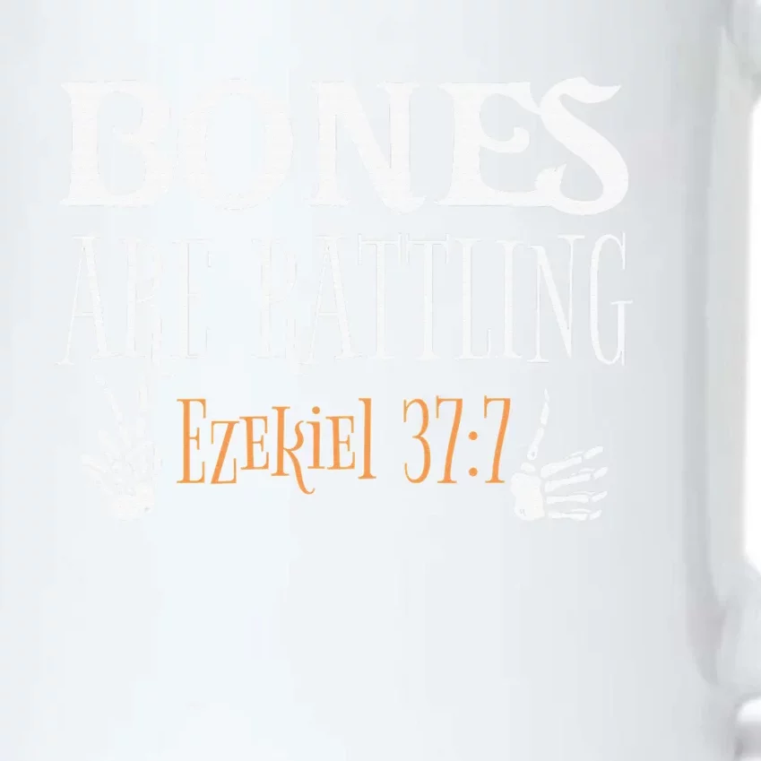 Ezekiel 37 Bones Come To Life Live Again Rattling Christian Black Color Changing Mug