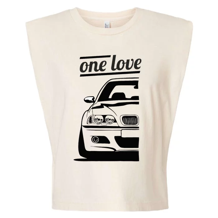 E46 3 Series One Love One Life Garment-Dyed Women's Muscle Tee