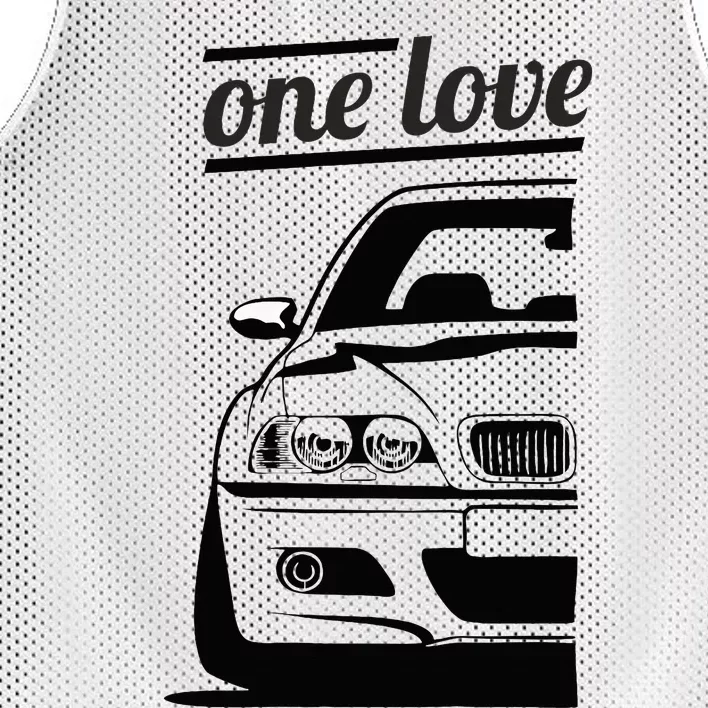 E46 3 Series One Love One Life Mesh Reversible Basketball Jersey Tank