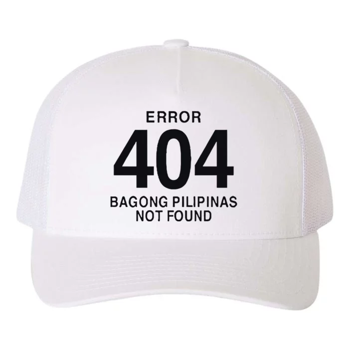 Error 404 Bagong Pilipinas Not Found Attractive Yupoong Adult 5-Panel Trucker Hat