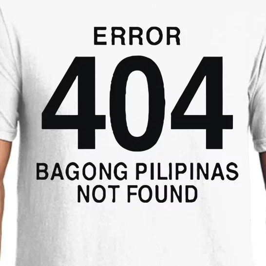 Error 404 Bagong Pilipinas Not Found Attractive Pajama Set