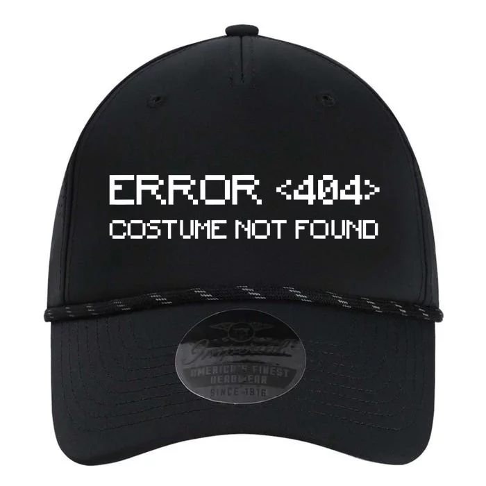 Error 404 Costume Not Found Funny Halloween Performance The Dyno Cap