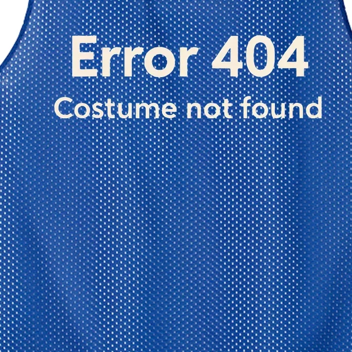 Error 404 Costume Not Found Mesh Reversible Basketball Jersey Tank