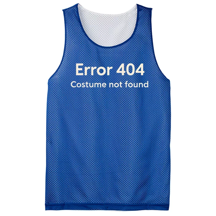 Error 404 Costume Not Found Mesh Reversible Basketball Jersey Tank