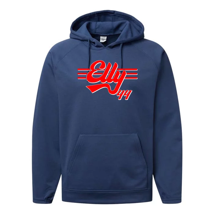 Elly 44 Cincinnati Baseball Performance Fleece Hoodie