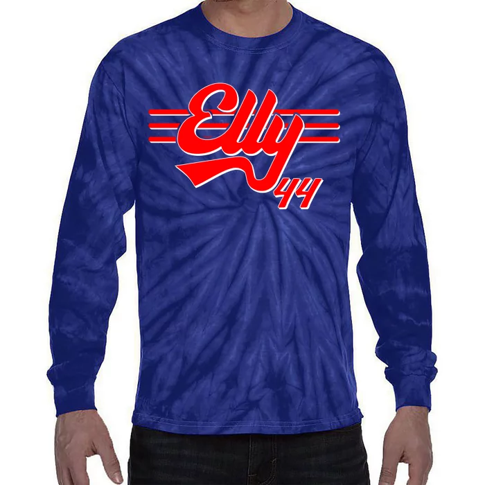 Elly 44 Cincinnati Baseball Tie-Dye Long Sleeve Shirt