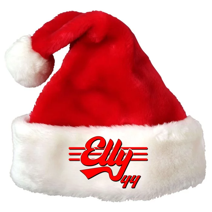 Elly 44 Cincinnati Baseball Premium Christmas Santa Hat