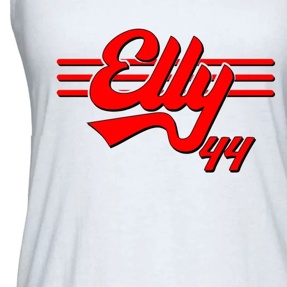 Elly 44 Cincinnati Baseball Ladies Essential Flowy Tank