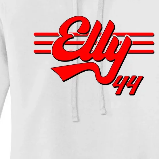 Elly 44 Cincinnati Baseball Women's Pullover Hoodie