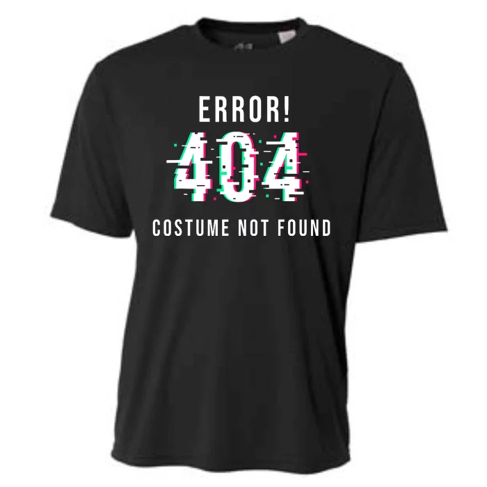 Error 404 Costume Not Found Funny Lazy Halloween Cooling Performance Crew T-Shirt