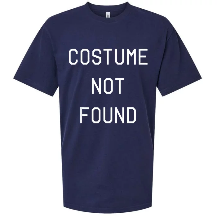 Error 404 Costume Not Found Funny Couples Matching Halloween Sueded Cloud Jersey T-Shirt